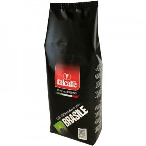 Kavos pupelės ITALCAFFE BRASILE Arabica Santos 100%, 1 kg