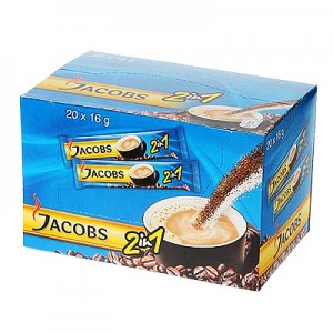 Kavos gėrimas Jacobs, 2 in 1 (20 x 14 g )