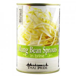 Sojų daigai kons., THAI PRIDE, 410 g / 220 g