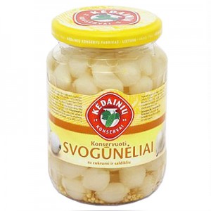 Svogūnėliai kons. KKF,  330 g / 190 g