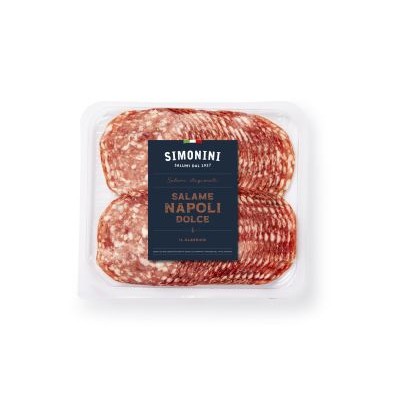 Vytintas saliamis Milano Dolce, pjaustytas, SIMONINI, 250 g