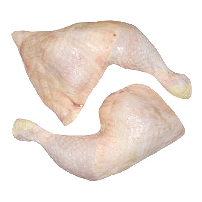 Šaldyti viščiukų broilerių ketvirčiai, (pakuotėje +/-2kg), kg 