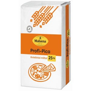 Wheat flour for pizza PROFI-PIZZA, MALSENA, 25 kg