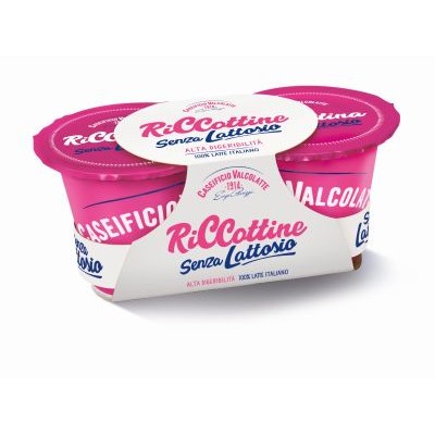  Lactose-free Ricotta cheese, VALCOLATTE, 180g (2x90g)