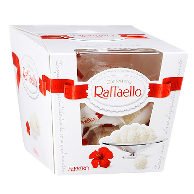 Saldainiai Raffaello (15 vnt), 150 g