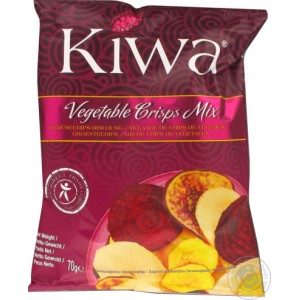 Traškučiai daržovių Kiwa, 70 g