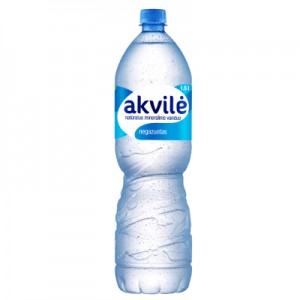 Mineralinis vanduo negazuotas AKVILĖ, 1,5 L