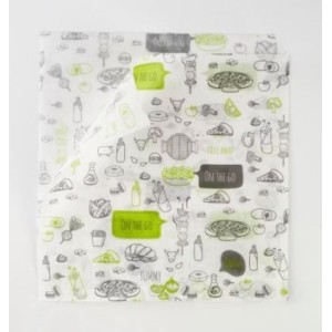 Bags for fries, On The Go, 110x30x120 mm, paper, 200 pcs.