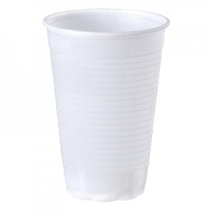Disposable cups white, 200 ml, 100 psc
