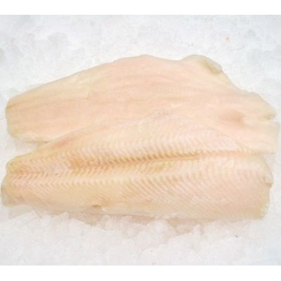 Juodųjų paltusų filė su oda, šaldyta, 10 kg
